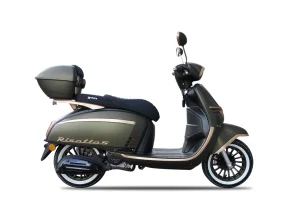 120 Taksitle Scooter Risotto S 50 cc Yeşil 52 km 2024 Model