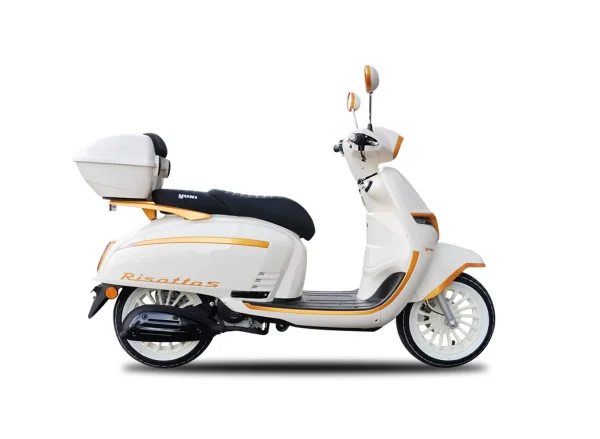 Taksitle Scooter Risotto S 50 cc 150 km Sarı 120 Ay Taksitle Motosiklet