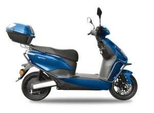 Senetle Elektrikli Scooter YK-50 Spark New 120 Ay Taksitle Motor Mavi