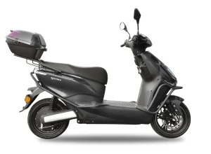 Senetle Elektrikli Scooter YK-50 Spark New 120 Ay Taksitle Motor Siyah